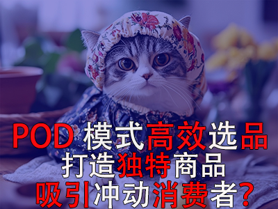 如何利用POD模式高效選品，打造獨(dú)特商品吸引沖動(dòng)消費(fèi)者？