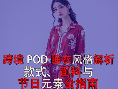 跨境POD睡衣風(fēng)格解析：款式、面料與節(jié)日元素全指南