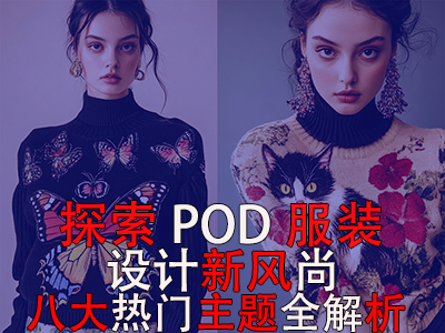 探索POD服裝設(shè)計新風(fēng)尚：八大熱門主題全解析