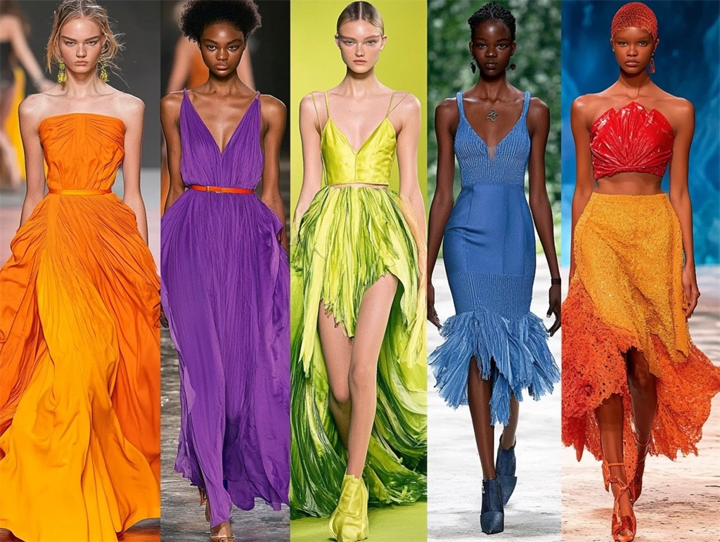 【POD服裝設(shè)計】2025春夏連衣裙十大流行色：時尚與設(shè)計的新篇章